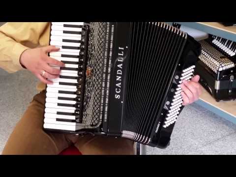 Akkordeon Scandalli Polifonico X Video Klangprobe