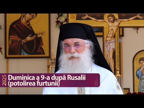 Umblarea pe mare, potolirea furtunii - Cuvânt al arhim. Melchisedec (2025)