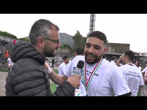 Stagione 2022-23. Finale coppa Campania, Alvignanese - Battipagliese 0-1: la premiazione