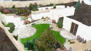preview picture of video 'Ayrshire: Large Terraced Family Garden Design'