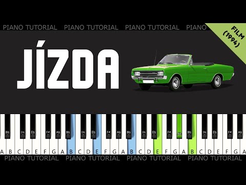 Buty - Mám jednu ruku dlouhou - Film Jízda (easy piano tutorial | jak hrát | klavír)