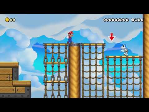 Junior Airship Showdown by Donkey B.A - Super Mario Maker 2 - No Commentary 1bw