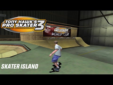 Tony Hawk's Pro Skater 3 #6: Skater Island - Gold Medal, 100% Stats and Decks! (PS1 Gameplay)