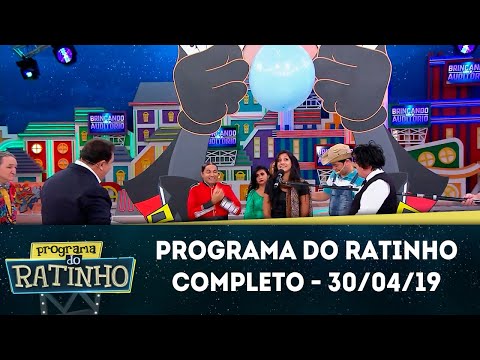 Programa do Ratinho Completo | Programa do Ratinho (30/04/19)
