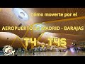 Tour por AEROPUERTO MADRID BARAJAS T4 Y T4S Cómo moverte por las terminales, tiendas, restaurantes..