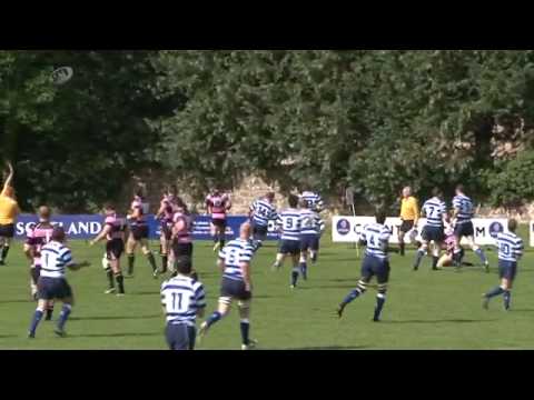 Scottish Rugby  TV - Ayr v Heriot's 29 August 2009