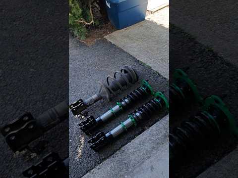 Quickie :Rev 9 Coilover install on my Mom's 1995 Toyota Celica GT