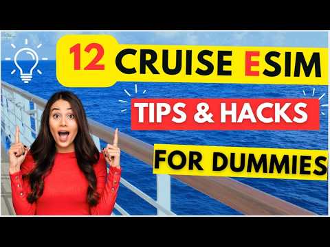 Thumbnail for How to save MONEY, DATA & Stress - Decide whether Ship WIFI or Cruise eSIM is best for YOU! 