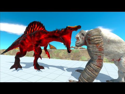 FIRE SPINOSAURUS DEATH RUN