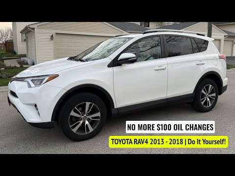 DIY Oil Change Guide for Toyota RAV4 (2013-2018)