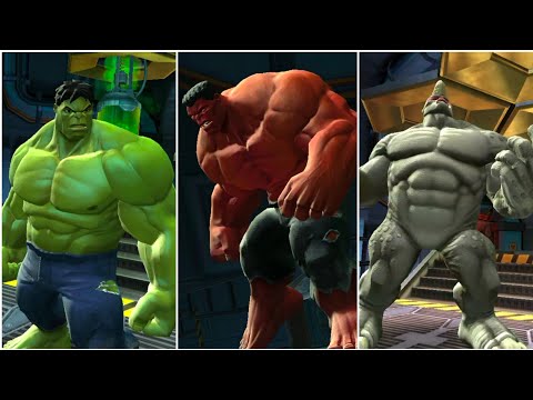 Marvel Contest of champions Fight 5 Star Green Hulk, Red Hulk & Rhino Arena Fighting