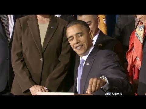 Obama Signs 'Don't Ask, Don't Tell' Repeal