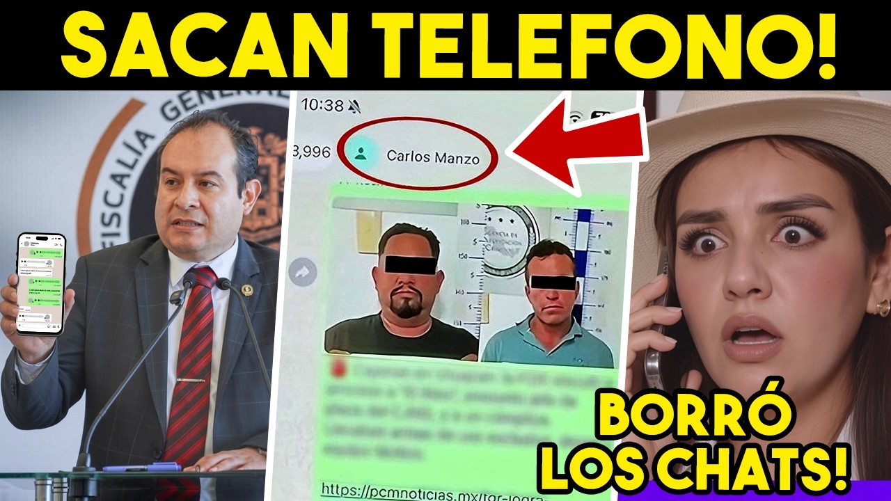 Ultima hora! HUNDEN A GRECIA, SACAN TELEFONO. Viuda borró las pruebas, exhiben TODO. Carlos Manzo