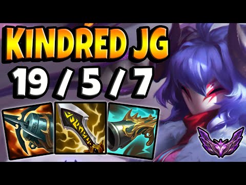 Kindred vs Lee Sin [ Jungle ] Lol Korea Master Patch 12.9 ✅