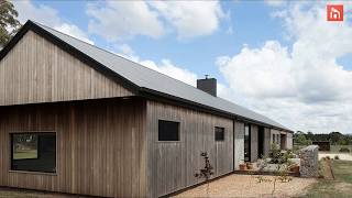 A Modern Barn In Australia Is The Perfect Low-Tech Countryside Retreat