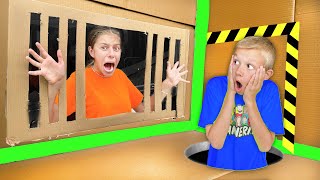 Box Fort Trouble With Kids!