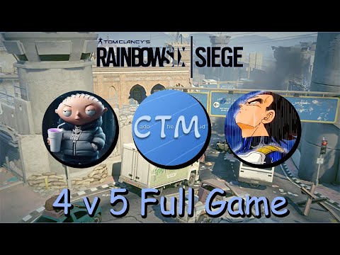 4v5 Ranked Full Game w/ Natey Shmucks & Porter