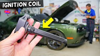 DODGE CHALLENGER IGNITION COIL REPLACEMENT REMOVAL LOCATION