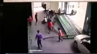 CCTV Footage Guy Get Killed Instantly