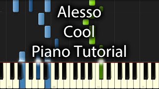 Alesso - Cool Tutorial (How To Play on Piano) feat. Roy English