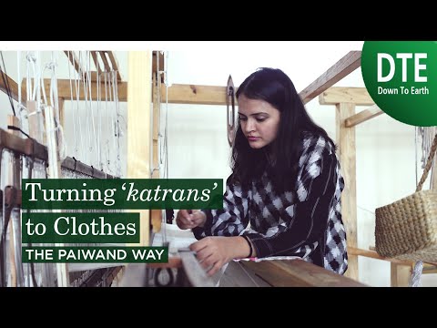 Upcycling textile waste to high fashion through traditional Indian handloom