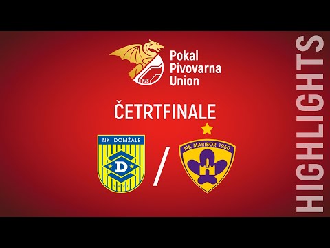 #PokalUnion - četrtfinale: Domžale 2:1 Maribor | Highlights