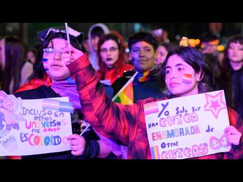 Las Piedras fue escenario de una nueva marcha de la diversidad