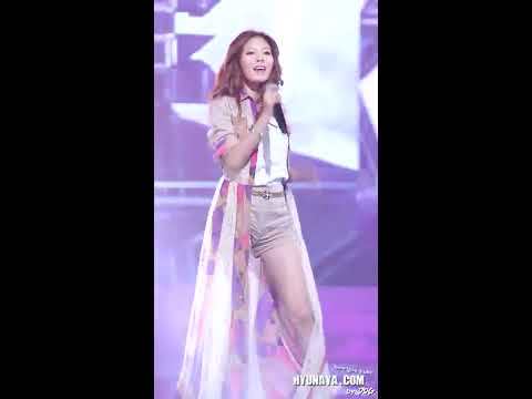 [FANCAM] 120830 4Minute hyuna(현아) Volume UP @ Seoul drama award