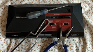 Retro Sega Master System console repair,  Did I fix it? From EBay.