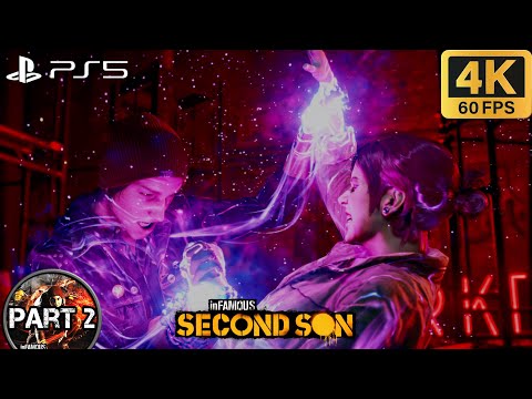 INFAMOUS SECOND SON (Evil Karma) Gameplay Playthrough Part 2 (4K 60FPS) No Commentary