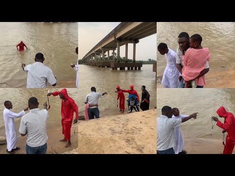 Evil Occultic men defeated by Young Prophet who rescued the girl from their marine world