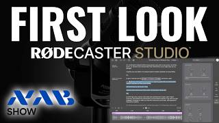 Rodecaster Studio Early Look at NAB