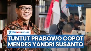 Kantor Kemendes Digeruduk Massa, Tuntut Menteri Yandri Susanto Cabut PHK Massal 1.040 TPP