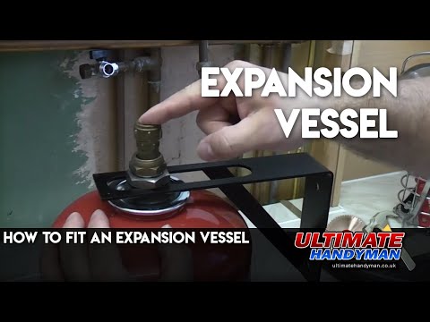 How to fit an expansion vessel
