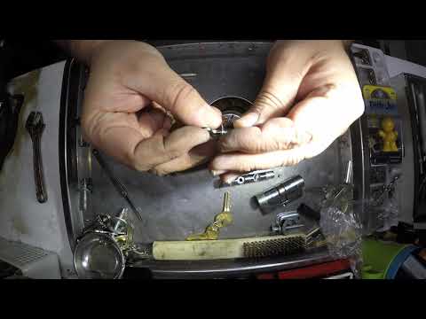 How To Re-Key A Screen Door Cylinder