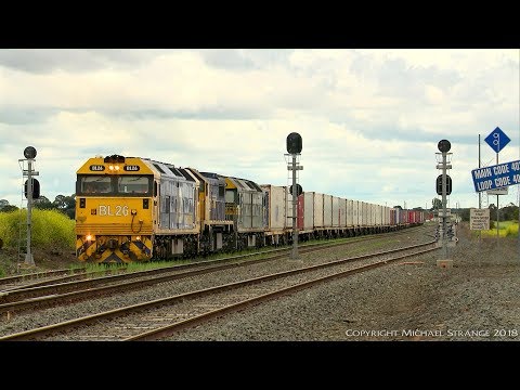 7902V Mildura to Melbourne Container Train - PoathTV Australian Railways