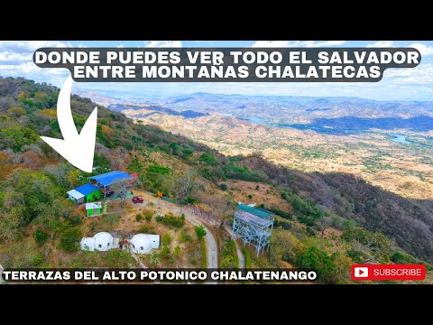 DONDE PUEDES VER TODO EL SALVADOR / Terrazas del Alto Chalatenango 😱🇸🇻