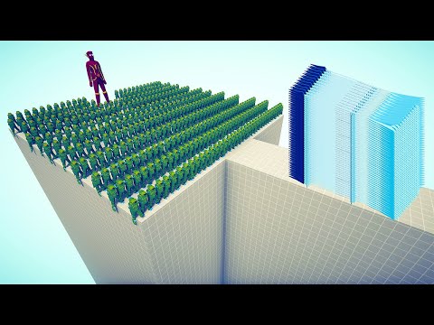 GIANT THE FLASH + 100x HALO COMBATANT vs EVERY GOD - Totally Accurate Battle Simulator TABS