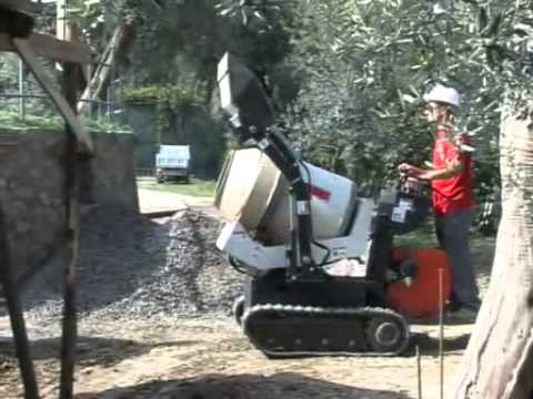 MOTOCARRIOLA CINGOLATA AUTOCARICANTE CORMIDI GAMMA - NUOVA USATA - da Giordano Cairo