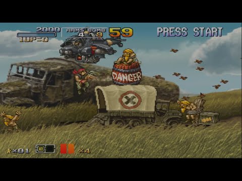 Metal Slug 6 ☢️Enemy Hack☢️ Level8 No Miss (Ralf)