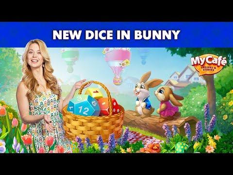 My Cafe: Bunny Game with Dice - YouTube