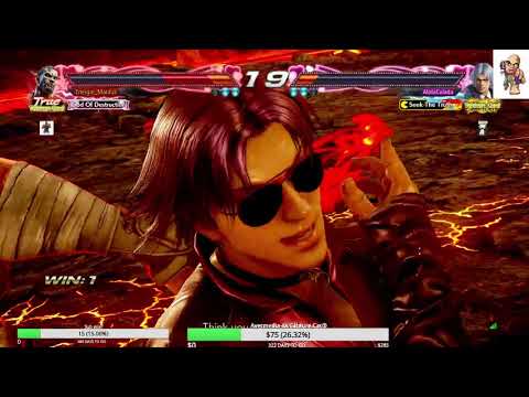 Tekken 7 Energie_Marduk (Fahkumram) vs AlotaColada (Lee) road to Tekken God Omega!