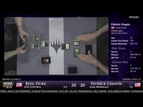 Pro Tour Journey into Nyx - Round 4 (Block) - Reid Duke vs. Patrick Chapin