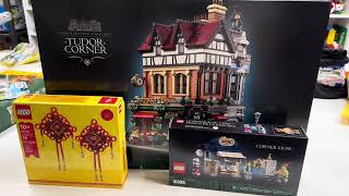 1st LEGO Purchase of 2025 - placing the Tudor Corner