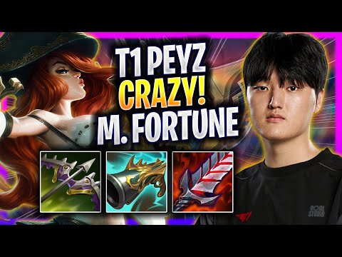 PEYZ CRAZY GAME WITH MISS FORTUNE! - T1 Peyz Plays Miss Fortune ADC vs Aphelios! | Season 2026
