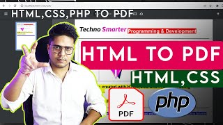 How to convert HTML to PDF in PHP with html2pdf | Generate PDF in PHP