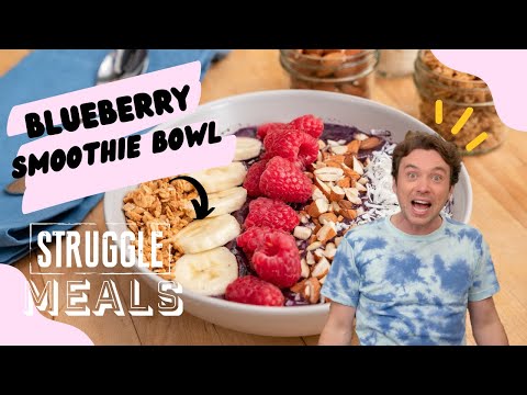 Blueberry Smoothie Bowl to Start Your Day Right