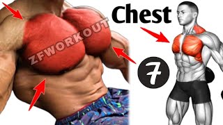7 Big Chest Exercises With Dumbbells | Dumbbell Chest Workout | Chest Muscles Growth