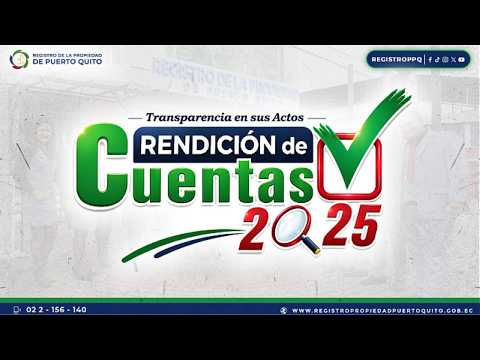Rendición de Cuentas 2025 - Intervención Representante de CPCCS