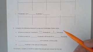 Eureka Math Module 1 Lesson 1 Homework
